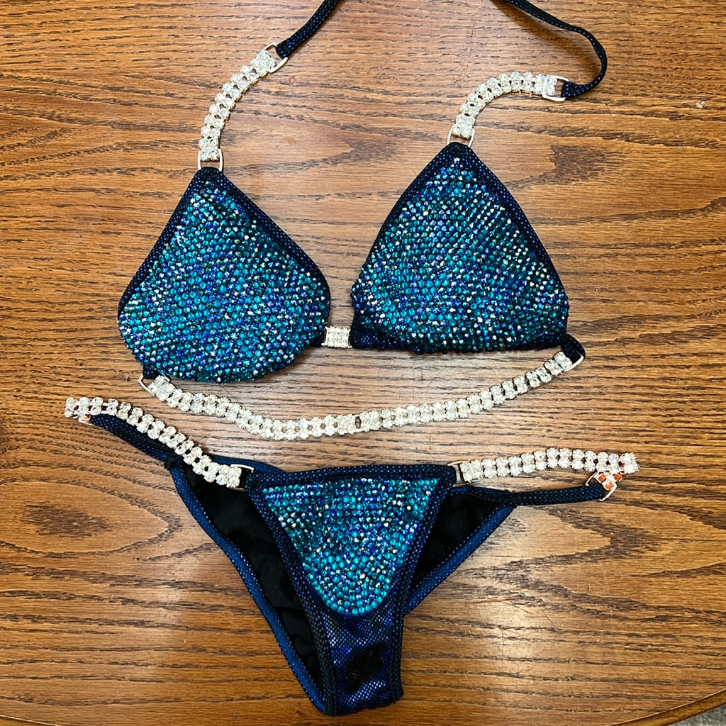 Angel Competition Bikinis Blue Bikini Category